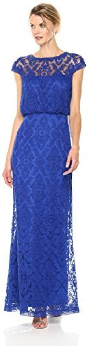 Corded Lace Blouson Gown 
