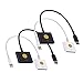 4PK 8Pin Lightning to 30 pin Cable Adapters Converters for iPhone 6S/6 -Wte Blk
