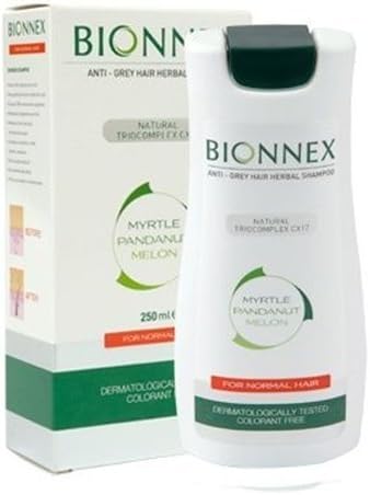 Bionnex Shampoing Aux Herbes Anti Cheveux Gris 250ml Pour