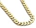 L & L Nation Mens Gold Tone Marijuana Hip Hop Pendant 30