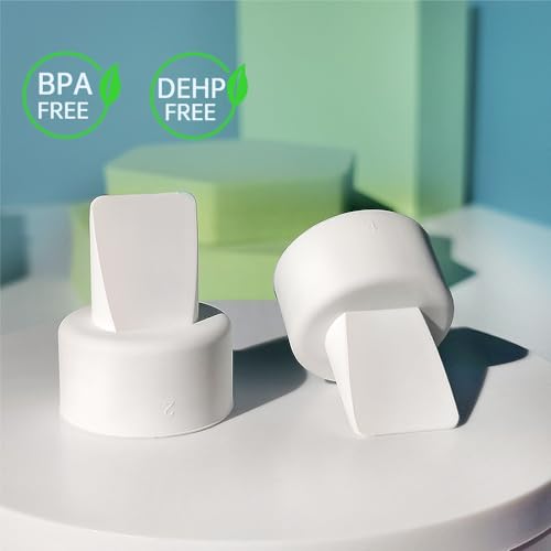 PumpMom-us Spectra Breast Pump Parts Replacement Duckbill Valves, Tubes & Backflow Protection Membrane for Spectra S1 S2 9 Plus Breast Pump