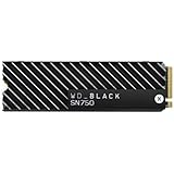 WD Black SN750 500GB NVMe Internal Gaming SSD with Heatsink - Gen3 PCIe, M.2 2280, 3D NAND - WDS500G3XHC