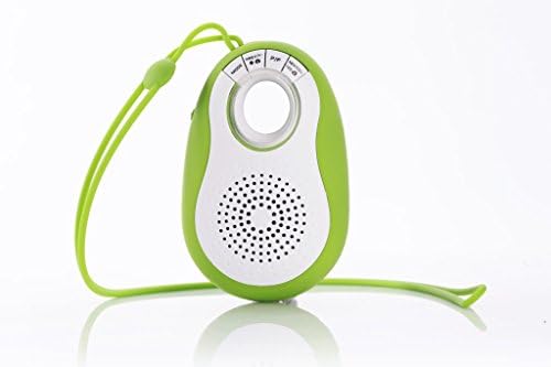 Bluetooth Speakers,Outdoor Portable Wireless Stereo Bluetooth Speaker Built-in FM Radio Hands Free Speakerphone TF Card Slot With Rechargeable Battery Support 6 Hours Playtime (Green)