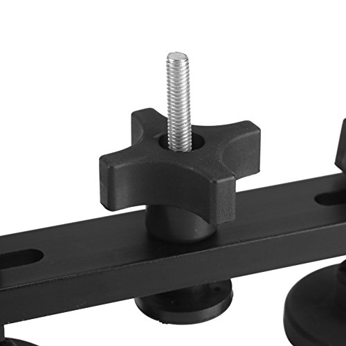 Car Paintness Dent Repair Tool kit, Easy Use Auto Body Dent Bridge Removal Puller Tools for Universal Vehicle,Motorcycle,Refrigerator and More