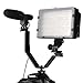 CowboyStudio Dual Mount Bracket for Video Lights & Microphones on Cameras and Camcorders