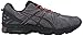 ASICS Men's Gel-Kahana 8 Trail Runner, Shark/Black/True Red, 12 M US