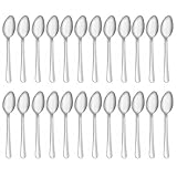 OPOLIA 24 Pieces Dinner Spoons Set, Food Grade