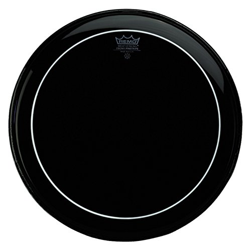 Remo Schlagzeugfell Pinstripe Ebony Bassdrum - 22 - ES-1622-PS