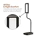 TaoTronics Desk Lamp, LED Table Light with 5 Lighting Modes & 7 Brightness Levels (Eye Caring, Flexible Gooseneck, Touch Controls, Memory Function) Wood Grain Design