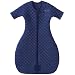 Halo Easy Transition Sleepsack Wearable Blanket, Heather Denim, Medium