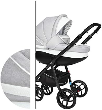 light grey travel system