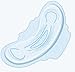 Amazon Brand - Solimo Maxi Pads with Flexi-Wings, Overnight Absorbency, Unscented, Size 4, 28 Count, 1 Pack