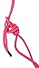 Side Pull Rope Halters with Nickle Plated Rings – Different Colors – By Southwestern Equine (Horse, Pink)thumb 3
