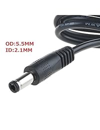 canavis 12 V 2 A Adaptador de fuente de alimentación, adaptador de alimentación de cámara para sistema de cámara de seguridad CCTV NVR DVR