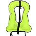 Rrtizan Kids Snorkel Vest, Inflatable Snorkel Vest for Kids, Portable Lightweight Snorkeling Vest with Adjustable Straps for Boys and Girls Up to 110lbs Diving Swimming Safety