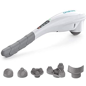 RENPHO Rechargeable Hand Held Deep Tissue Massager for Muscles, Back, Foot, Neck, Shoulder, Leg, Calf Cordless Electric…