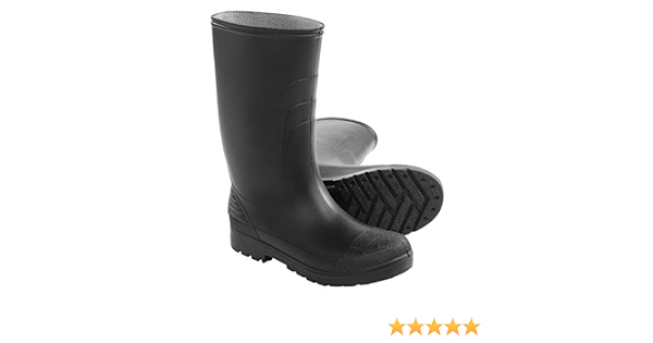 Amazon.com: 27 Andrea Botas de lluvia de PVC resistentes y flexibles,  impermeables, talla 9 : Ropa, Zapatos y Joyería