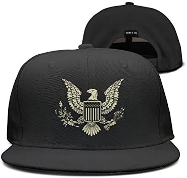 SPN37Y Unisex Baseball Cap Snapback Hat Printed Cool Baseball Cap Hat USA Seal Eagle Flag Snapback Cap Hip Hop Hat
