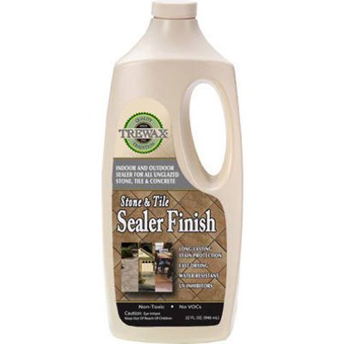 Trewax Tile and Stone Indoor/Outdoor Sealer Finish, 32-Ounce