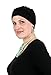 Hats for Cancer Patients Women Chemo Headwear Head Coverings Butterfly Beanie Parkhurst (Black)