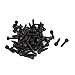 uxcell 4mm x 16mm Threaded Carbon Steel Hex Head Self Tapping Screws 100pcs