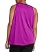 Nike Dry Women's Plus Size Racerback Training Top (Vivid Purple, 1X)