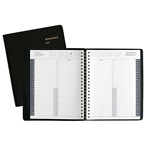 image for AT-A-GLANCE Daily Appointment Book / Planner 2017, Wirebound, 24-Hour,
