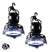 iMBAPrice (2-Pack) Portable LED Camping Lantern with 18 LED Flashlight Ceiling Fan for Outdoor Hiking Fishing Outages and Emergencies Tent