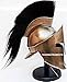 Medieval Armour KING LEONIDAS GREEK SPARTAN 300 Roman Helmet on Wooden Stand