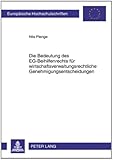 Image de Die Bedeutung des EG-Beihilfenrechts für wirtschaftsverwaltungsrechtliche Genehmigungsentscheidungen: Eine Untersuchung am Beispiel ... Universitaire