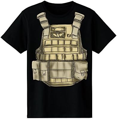 qSTARp Three-Stage Bulletproof Vest Winner Chicken Dinner pubg Shirt Funny Gamer Tee