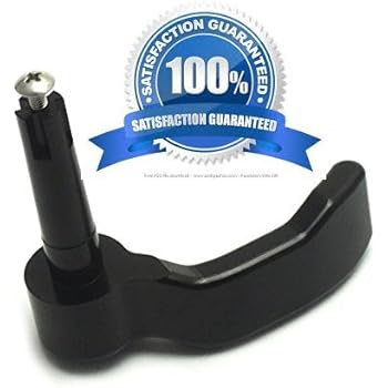 Polaris Scrambler Sportsman 550 570 850 1000 Thumb Throttle Lever for ATV Quad (Black)