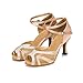 TTdancewear Rhinestones Ballroom Dance Shoes Women Latin Salsa Bachata Performance Dance Shoes Suede Sole