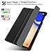 Ztotop Folio Case for Samsung Galaxy Tab S4 10.5 inch Tablet - Lightweight Trifold Stand Cover with Auto Sleep/Wake for Samsung Galaxy Tab S4 SM-T830 (Wi-Fi)/SM-T835 4G (LTE) 10.5-inch 2018,Black