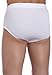 Dockers Men's 4 Pack Fly Front Full Rise Brief, White