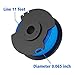 X Home Weed Eater String Spool Compatible with Ryobi One+ Trimmer 18-Volt 24V 40V Replacement Spools Line 11ft 0.065 inch, Auto-Feed Cordless Edger AC14RL3A Spools Refills Parts (6 Pack)