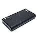 Skyvast 20000mAh Wallet-Style Portable Power Bank External Battery Pack for iPhone, iPad, Samsung Galaxy, USB-enabled Devices [Dual Smart USB Ports/LED Flashlight/Micro-USB Cable Included] (Black)