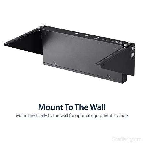 image for StarTech.com 6U Wall Mount Patch Panel Bracket - 19 in - Steel - Verti