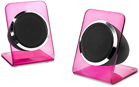 victrola acrylic clear turntable with bluetooth speakers