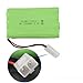 Fisca 9.6V 1200mAh Spare Rechargeable Ni-MH AA High-Capacity Battery Pack for Fisca RC Tank