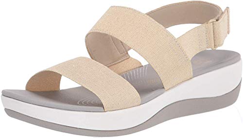 clarks women's arla jacory wedge sandal