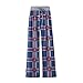 Litetao 5XL Blue 478982 (Floral Prints High Waist Wide Leg Lounge Pants, Women’s Comfy Stretch Leopard Print Drawstring Pants)thumb 2