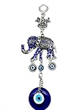 Blue Evil Eye Hanging Decoration Elephant Amulet