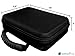 Birsppy Essential Oils Carrying Case - Hard Shell Travel Case Perfect for Essential Oil Storage - Comes with Labels, Foam Insert, Carrying Handle (30 Bottles, Black)