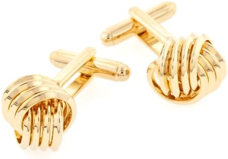 JJ Weston Love Knot Cufflinks. Made in the USA.