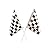 Fun Express Plastic Racing Flags Bulk Novelty