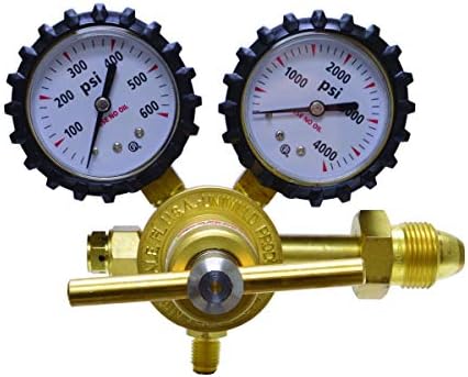 Nitrogen Regulator with 0-600 PSI Delivery Pressure US
