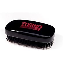 360 Waves Brush by Brush King - Torino Pro #120 - 7 Row, Medium Palm Wave Brush - Made with 100% Boar Bristles - Great for Wolfing