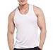 Worboo Men's Ultra Soft 3-Pack 95% Bamboo Viscose Undershirts Tank Top