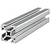 8020, 20-2020, 20 Series 20mm x 20mm 20x20 T-Slotted Aluminum Extrusion DIY Extruded Linear Slot Bar Rail Metric 80/20 (Clear Anodize, 1220mm Long)